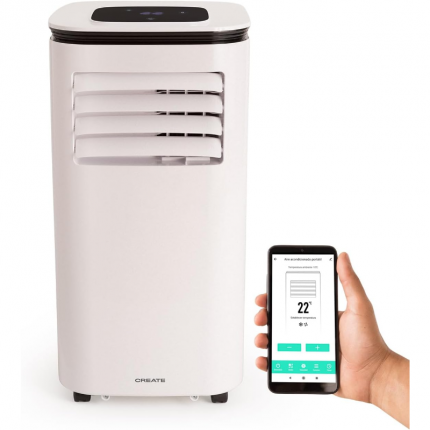 CREATE/SilkAir 7000 a 14000 BTU 3 en 1 y 4 en 1 Aire Acondicionado Portátil